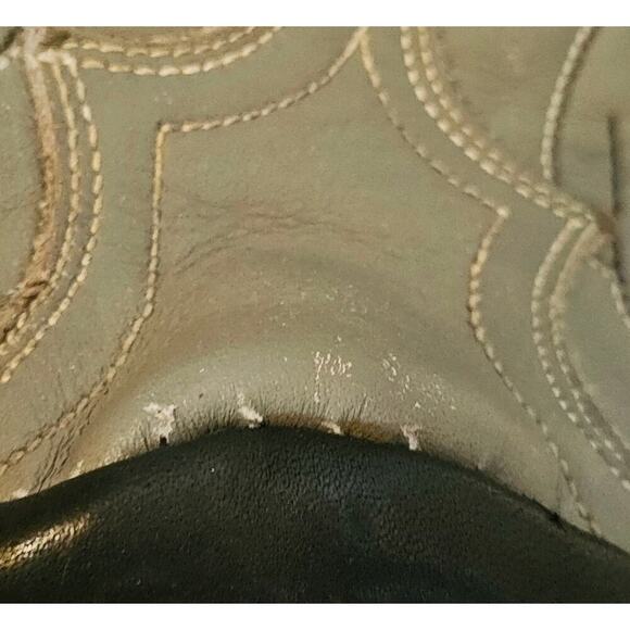 Cowboy Boot Gray Crossbody Purse/bag. Made USA. Sturdy straps. Cowgirl. Western. - Picture 11 of 16